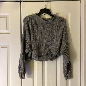 Free People Cropped Sweater